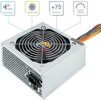Fuente Alimentación TooQ 550W Certificación 80 PLUS Bronze TQAPOLO-550SP Comp