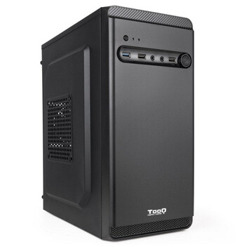 Torre PC TooQ TQC-4702U3C-B Mini Tower USB 3.0 Negra Torre PC TooQ TQC-4702U3C-B Mini Tower USB 3.0 Negra