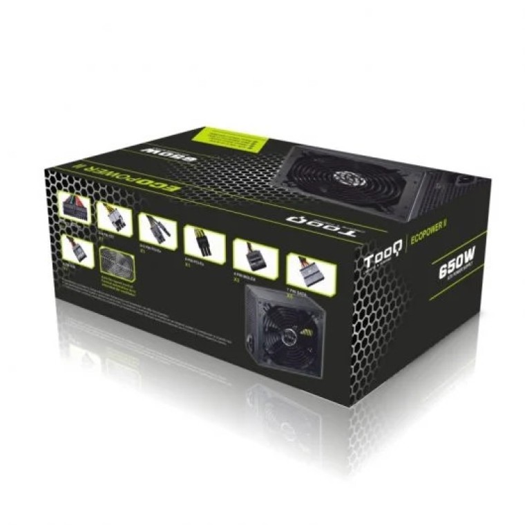 Tooq Ecopower II 650W PFC Activo