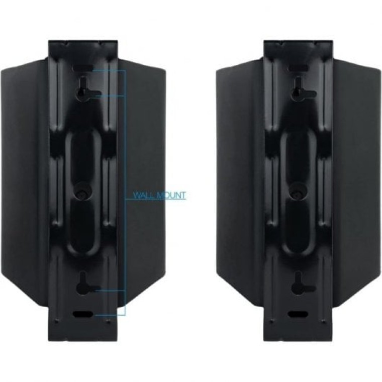 TooQ TQOWS-01B Altavoces Autoamplificados de Pared 2x30W Negros