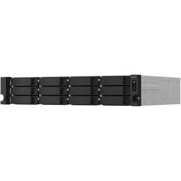 QNAP TS-1264U-RP-8G NAS 12 Bahías 2x2.5GbE Negro QNAP TS-1264U-RP-8G NAS 12 Bahías 2x2.5GbE Negro