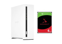 Qnap TS-133 Servidor NAS + Seagate Ironwolf NAS 3.5" 4TB SATA 3