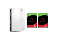 Qnap TS-233 Servidor NAS+2x Seagate Ironwolf NAS 3.5" 4TB SATA 3