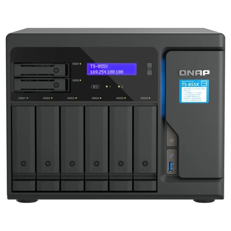 QNAP TS-855X NAS 6 Bahías