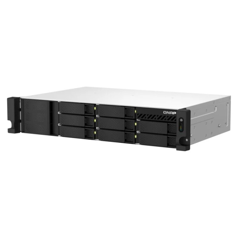 QNAP TS-864EU-8G Servidor de Almacenamiento NAS 19" 2U Ethernet Negro