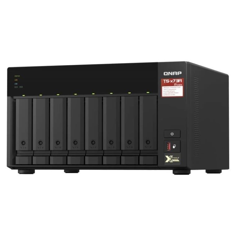 QNAP TS-873A-8GB NAS 8 Bahías Negro