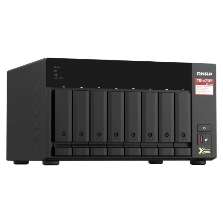 QNAP TS-873A-8GB NAS 8 Bahías Negro