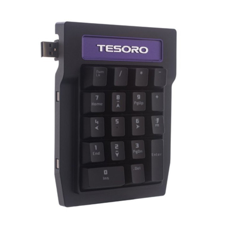 Tesoro Tizona Numpad Teclado Numérico USB Negro