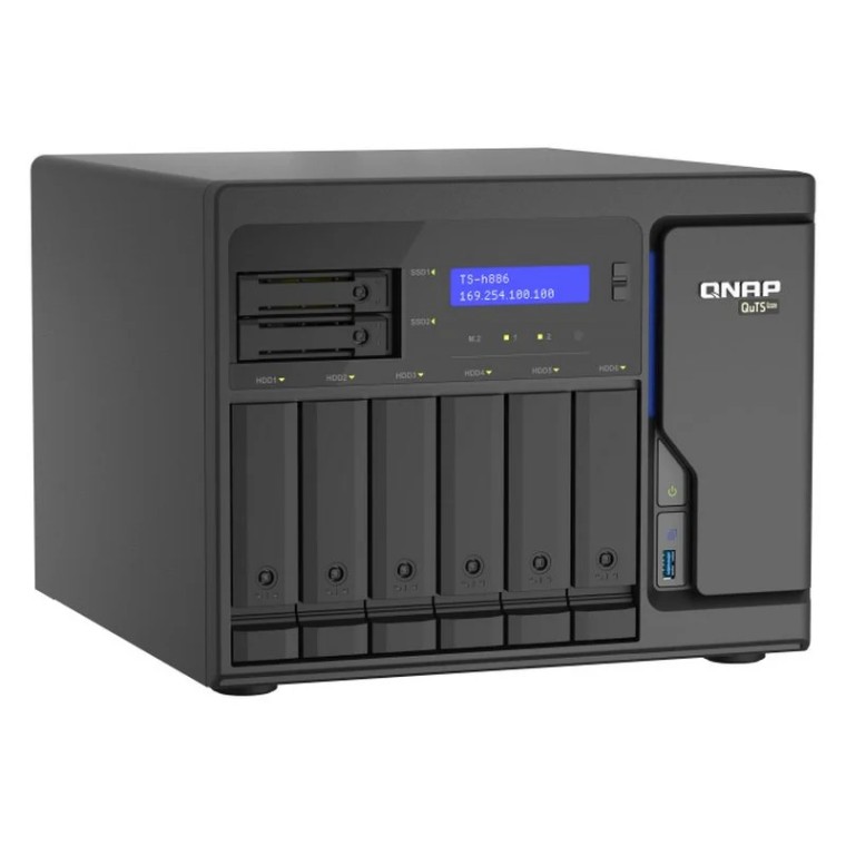 Qnap TS-h886-D1622-16G NAS 8 Bahías