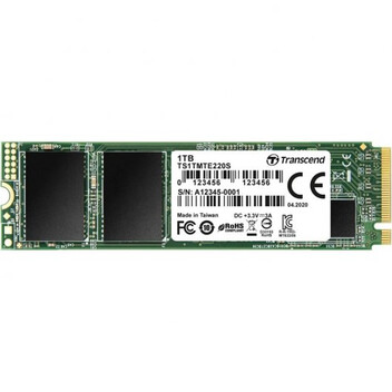 Transcend 220S 1TB SSD M.2 3D NAND NVMe PCIe 3.0 Transcend 220S 1TB SSD M.2 3D NAND NVMe PCIe 3.0