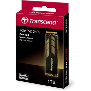 Transcend 240S 1TB SSD M.2 3D NAND NVMe PCIe 4.0 Transcend 240S 1TB SSD M.2 3D NAND NVMe PCIe 4.0
