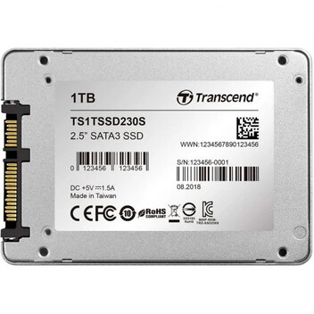 Transcend SSD230S 2.5" SSD 1TB SATA 3 Transcend SSD230S 2.5" SSD 1TB SATA 3