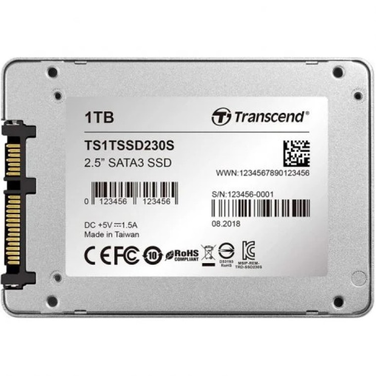 Transcend SSD230S 2.5" SSD 1TB SATA 3