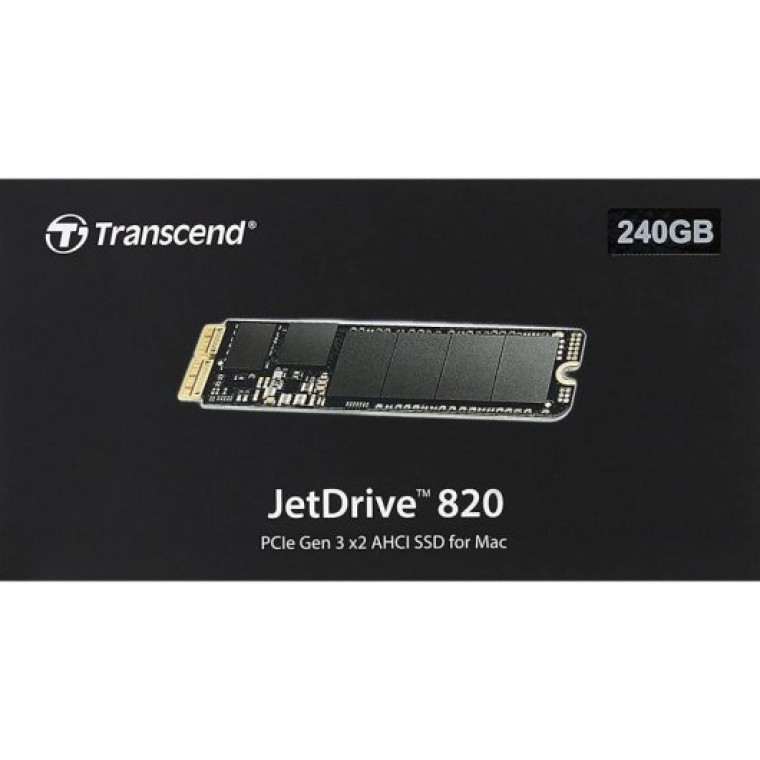 Transcend JetDrive 820 SSD 240GB PCIe para Mac