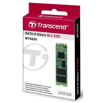 Transcend M.2 MTS820 SSD 240GB SATA 3 Transcend M.2 MTS820 SSD 240GB SATA 3