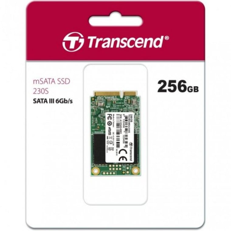 Transcend 230S 256GB SSD mSATA SATA 3 3D NAND