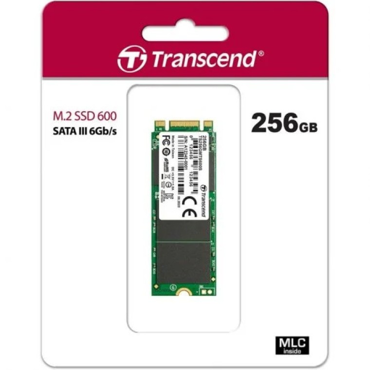 Transcend 600S 256GB SSD M.2 SATA 3