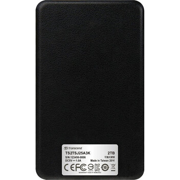Transcend StoreJet 25A3 2.5" 2TB Micro-USB Negro Transcend StoreJet 25A3 2.5" 2TB Micro-USB Negro