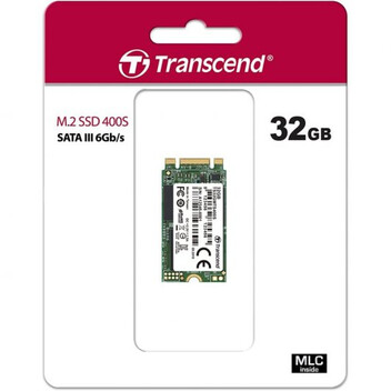 Transcend MTS400S 32GB SSD M.2 SATA 3 MLC Transcend MTS400S 32GB SSD M.2 SATA 3 MLC