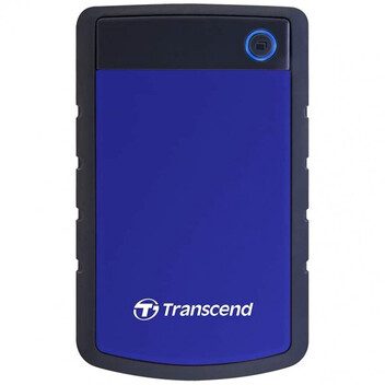 Transcend StoreJet 25H3 2.5" 4TB USB 3.1 Azul Transcend StoreJet 25H3 2.5" 4TB USB 3.1 Azul