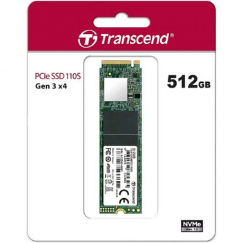 Transcend 110S 512GB SSD M.2 3D NAND NVMe PCIe 3.0 Transcend 110S 512GB SSD M.2 3D NAND NVMe PCIe 3.0