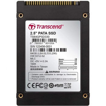 Disco Duro Transcend PSD330 2.5" SSD 64GB PATA Disco Duro Transcend PSD330 2.5" SSD 64GB PATA