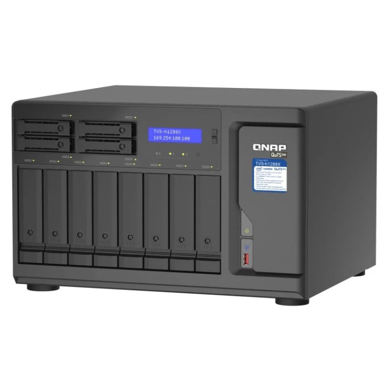 Qnap TVS-H1288X-W1250-16G NAS 12 Bahías