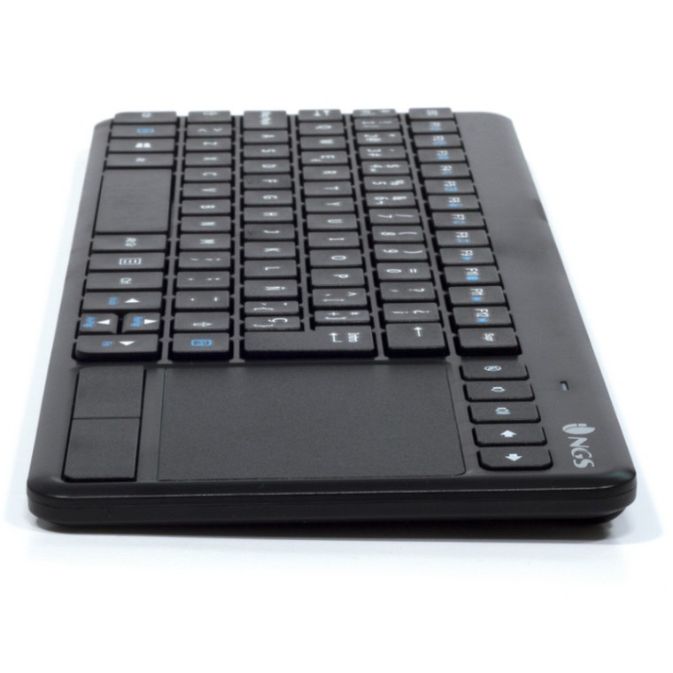 NGS TV Warrior Teclado Inalámbrico con Teclas Multimedia / SmartTV y Touchpad Qwerty Español