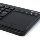 NGS TV Warrior Teclado Inalámbrico con Teclas Multimedia / SmartTV y Touchpad Qwerty Español