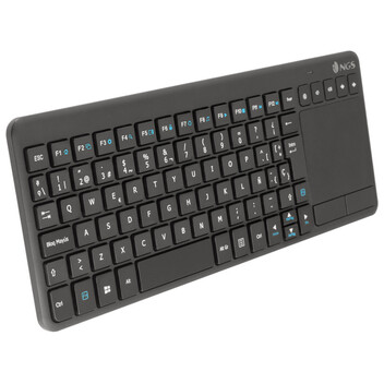 NGS TV Warrior Teclado Inalámbrico con Teclas Multimedia / SmartTV y Touchpad Qwerty Español NGS TV Warrior Teclado Inalámbrico con Teclas Multimedia / SmartTV y Touchpad Qwerty Español