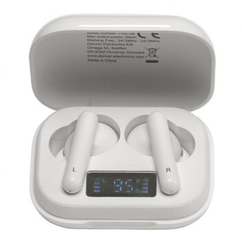Denver TWE38 Auriculares Inalámbricos Blancos Denver TWE38 Auriculares Inalámbricos Blancos