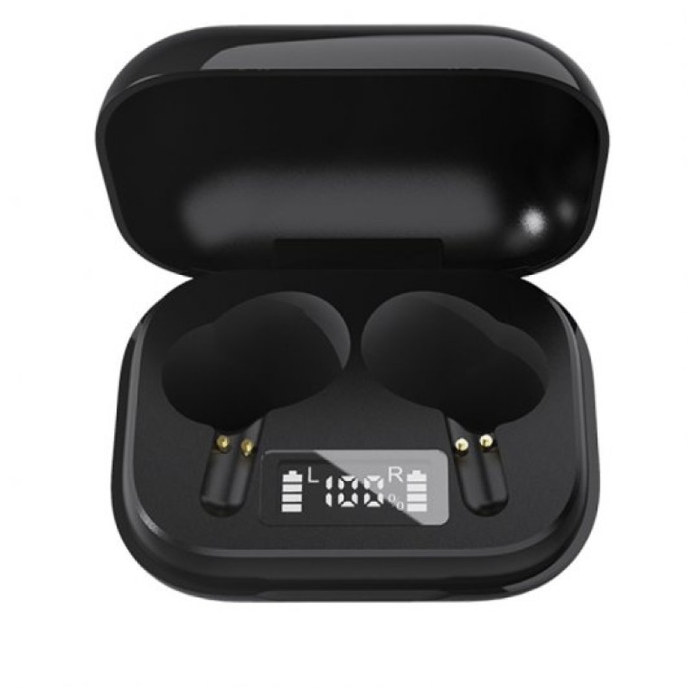 Denver TWE-38BLACK Auriculares Bluetooth Negros