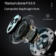 Smartek TWS-E90B Auriculares Bluetooth Negros/Transparente