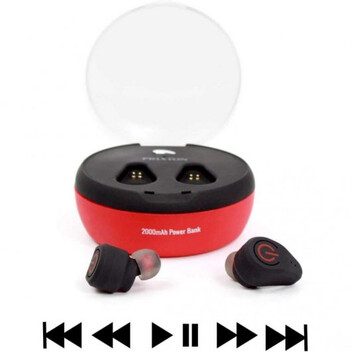 Prixton Oyster TWS200 Auriculares Bluetooth Negros Prixton Oyster TWS200 Auriculares Bluetooth Negros