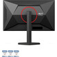 Monitor AOC G4 U27G4R 27" Fast IPS 4K UHD 160Hz / FHD 320Hz HDR400 Adaptive Sync Monitor AOC G4 U27G4R 27" Fast IPS 4K UHD 160Hz / FHD 320Hz HDR400 Adaptive Sync
