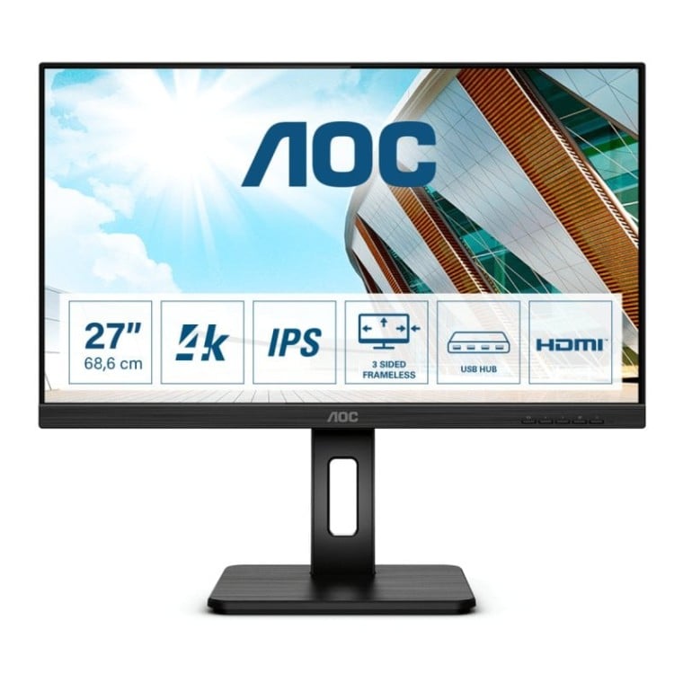 AOC U27P2 27" LED IPS UltraHD 4K FreeSync