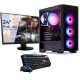 Sedatech Pack PC Pro Gaming AMD Ryzen 7 7700X/32GB/2TB SSD/RTX 3070 + Monitor 23.6" FullHD