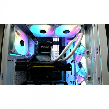 Enermax HF120 ARGB Kit 3 Ventiladores 120mm Blancos Enermax HF120 ARGB Kit 3 Ventiladores 120mm Blancos