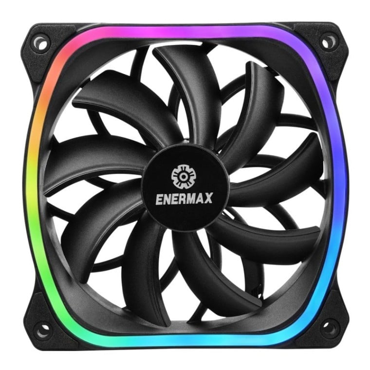 Enermax SquA RGB Ventilador 120mm Negro