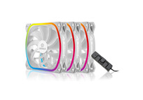 Enermax SquA RGB Kit 3 Ventiladores 120mm Blancos
