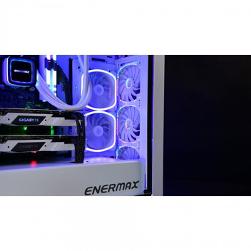 Enermax SquA RGB Kit 3 Ventiladores 120mm Blancos