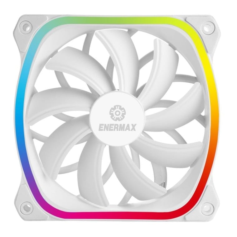 Enermax SquA RGB Ventilador 120mm Blanco