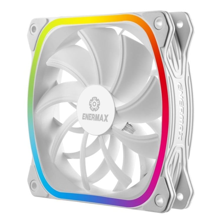 Enermax SquA RGB Ventilador 120mm Blanco