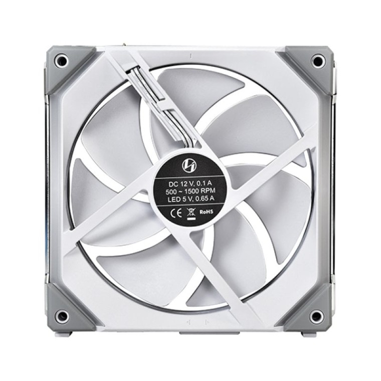 Lian-Li UNI FAN SL140 RGB PWM Ventilador Suplementario 140mm Blanco