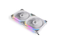 Lian-Li Uni Fan SL140 Dual RGB PWM Ventilador Suplementario 140mm Blanco Lian-Li Uni Fan SL140 Dual RGB PWM Ventilador Suplementario 140mm Blanco