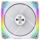 Lian-Li Uni Fan SL140 Dual RGB PWM Ventilador Suplementario 140mm Blanco