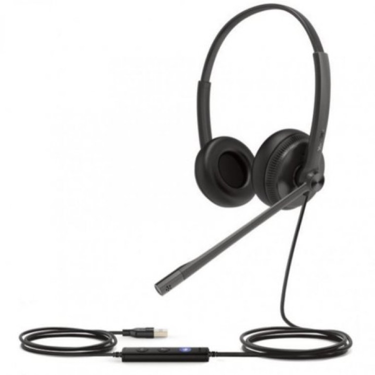 Yealink UH34 Auriculares Teams Negro