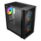Torre PC UNYKAch Mir B200 Cristal Templado USB 3.2 Negra Torre PC UNYKAch Mir B200 Cristal Templado USB 3.2 Negra
