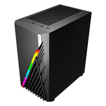 Torre PC Unykach Mini Glayze Cristal Templado USB 3.2 Negra