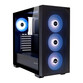 Torre PC Caja ATX UNYKAch Revelat Mesh Black 4x ARGB, Cristal Templado, E-ATX, USB-C